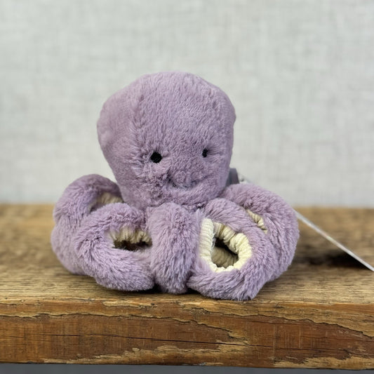 Jellycat Baby Maya Octopus - Purple Small Octopus Beanie Super Soft 6”