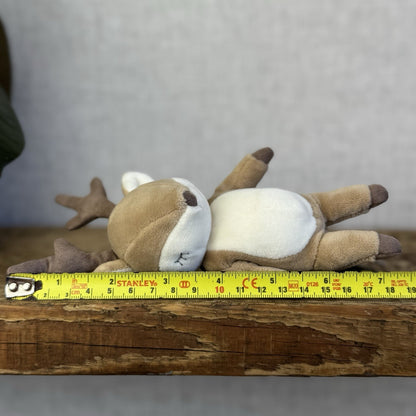 Jellycat Minikin Fawn Deer Brown - Tiny Small Velour Fawn Beanie Retired 7”