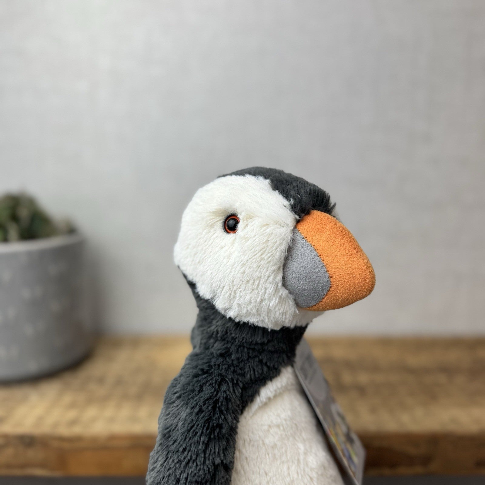 Jellycat Medium Bashful Puffin - Medium Soft Toy Beanie Rare Retired Beanie 12”