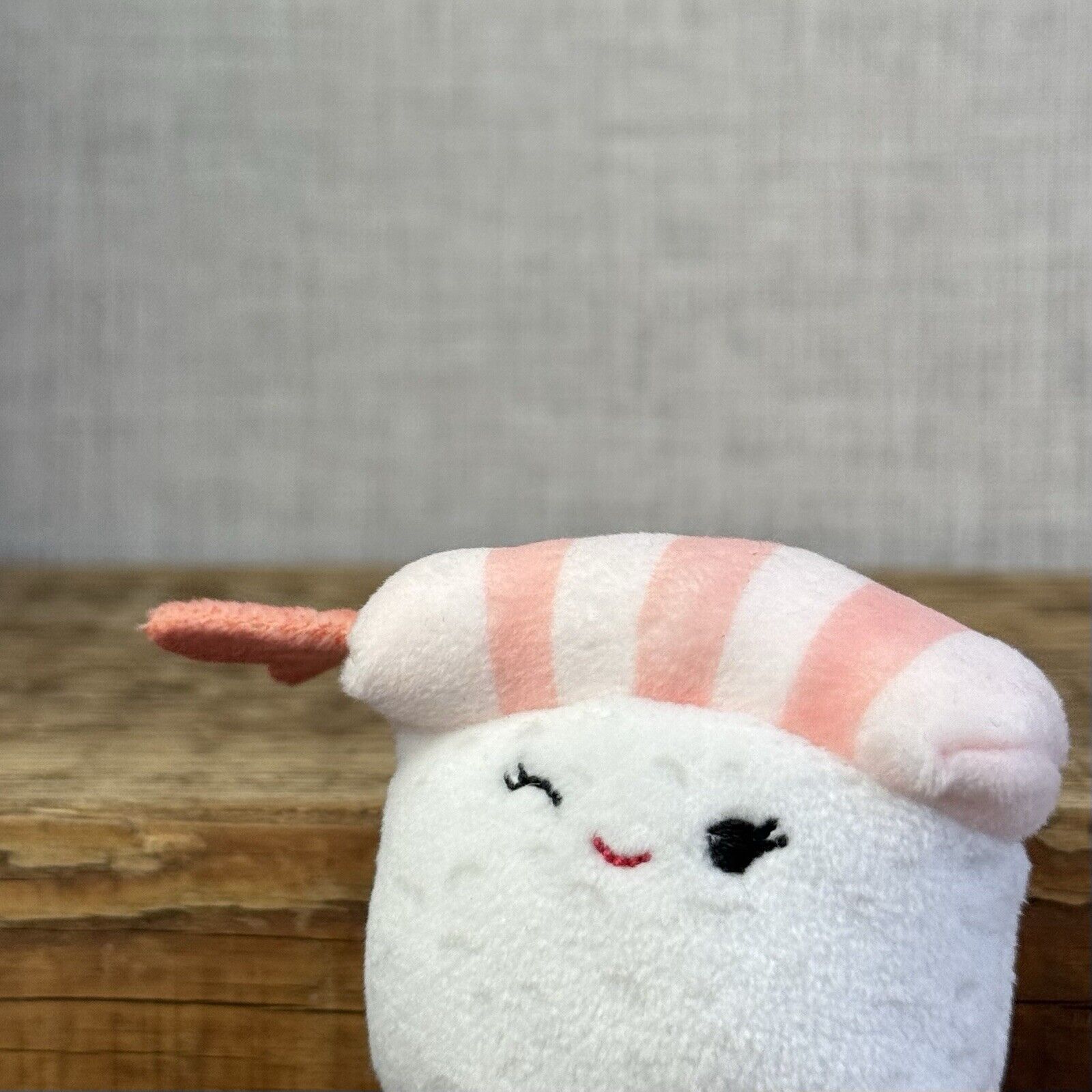 Squishmallow Squishville - Keina The Sushi - Tiny Shrimp Sushi Food 2"