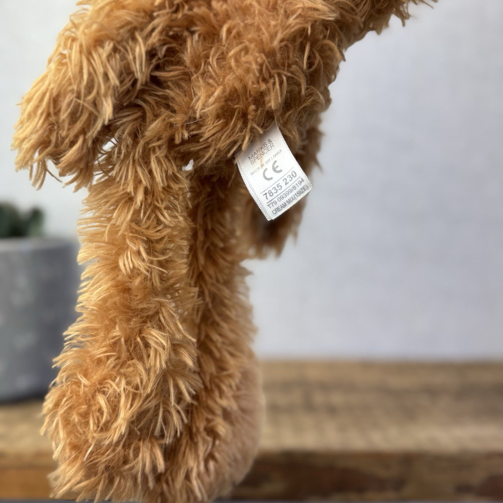 Marks & Spencers Small Cheeky Monkey  - Orange/Tan Orangutan Retired  - 7835230