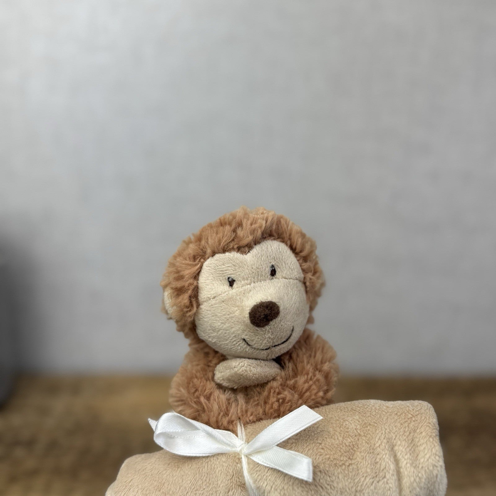 Marks & Spencer’s Monkey Soother - Fluffy Monkey Comforter Soft Toy NWOT 