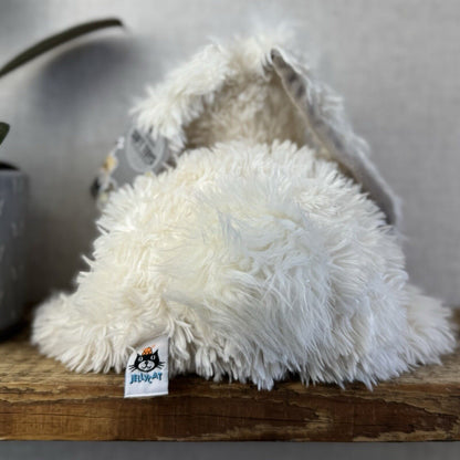 Jellycat Medium Truffles Rabbit - Bunny Cushion - Truffles Rabbit Pillow 14”