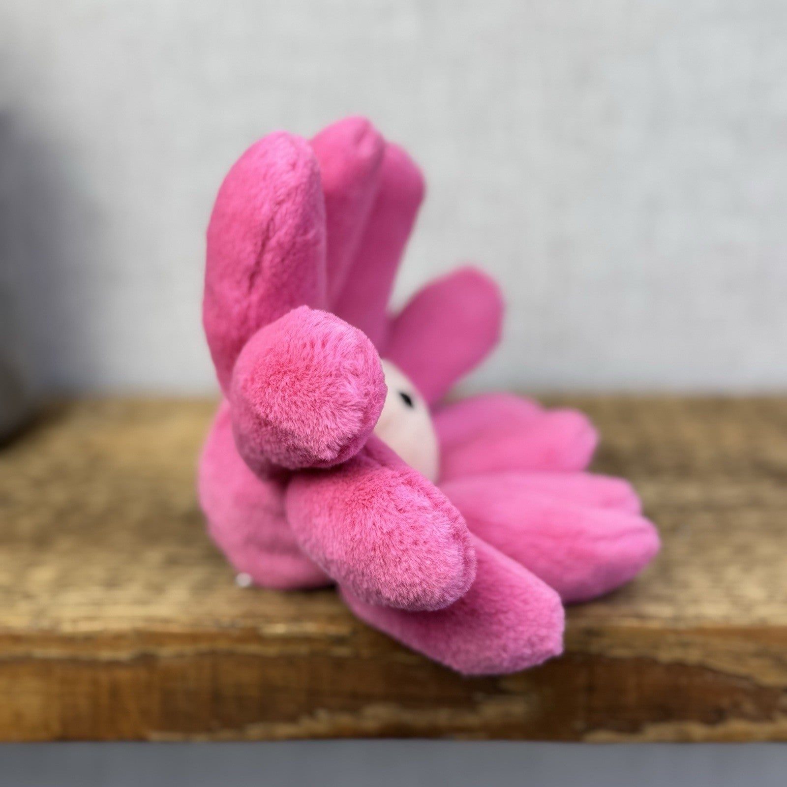 Jellycat Fleury Gerbara Small - Small Pink Flower Soft Toy With Tags Retired 8"