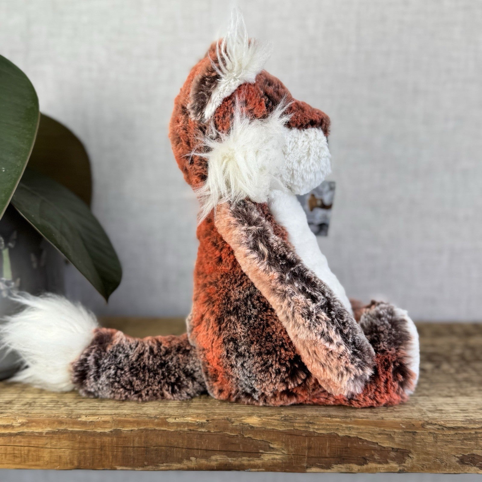 Jellycat Woodland Babe Fox - Rare Mottle Red/Grey Mix Fox Soft Toy US Exclusive