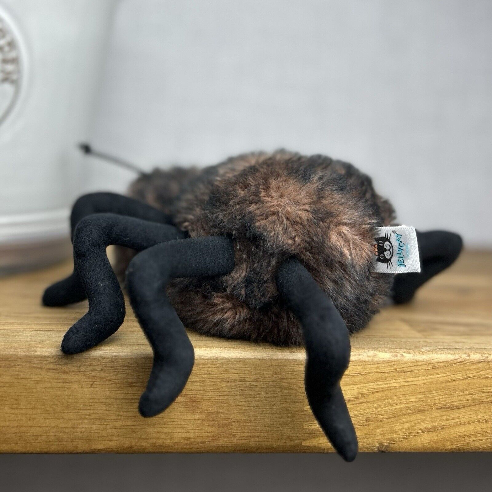 Jellycat Tony Terantula - Fluffy Small Beanie Spider Soft Toy Collectible 6”