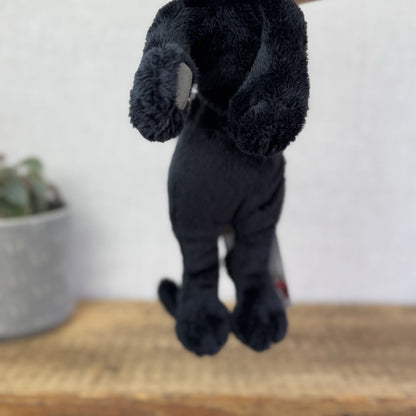 Manhattan Toy Lanky Cats Ziggy - Black Floppy Kitten Soft Toy Without Tag 13”