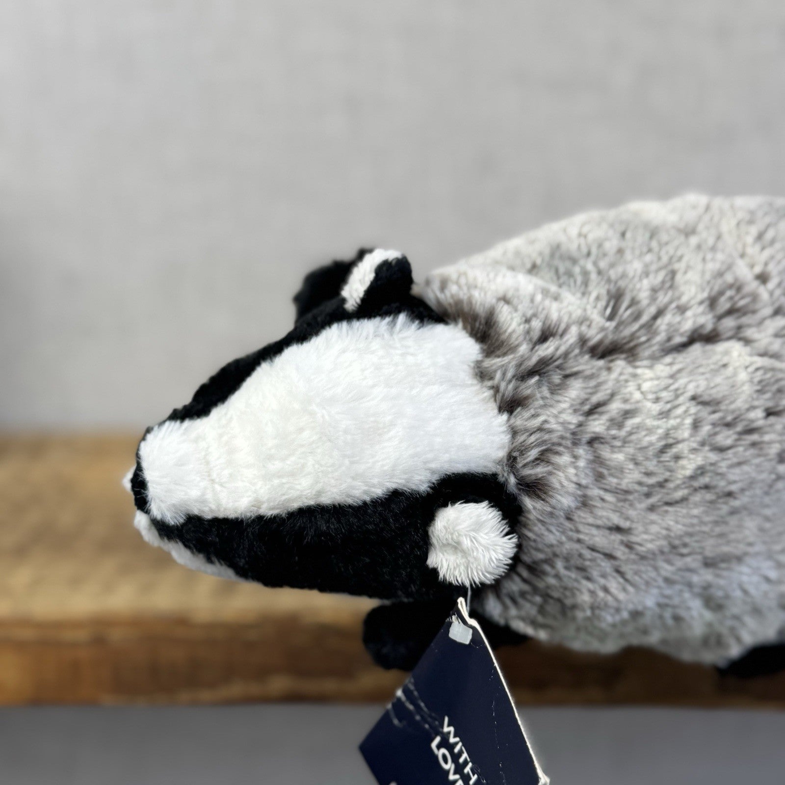 John Lewis Betsy Badger - Christmas Advert Jellycat Collaboartive Plush Tags
