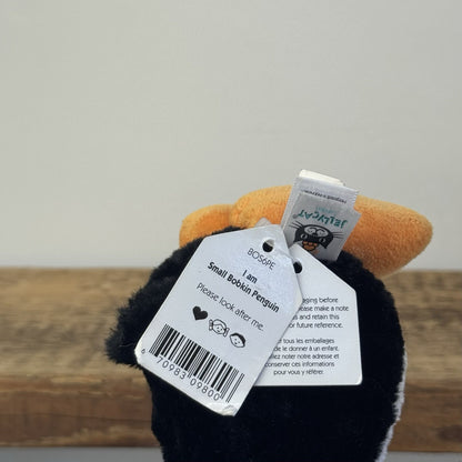 Jellycat Small Bobkin Penguin - Small Penguin Beanie Retired With Tags 6"