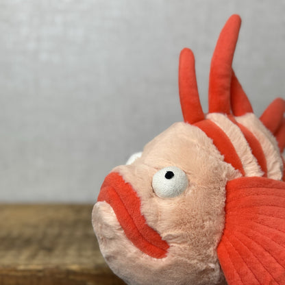 Jellycat Lois Lionfish - Retired Orange Fish Soft Toy Beanie Plush Tropical Fish