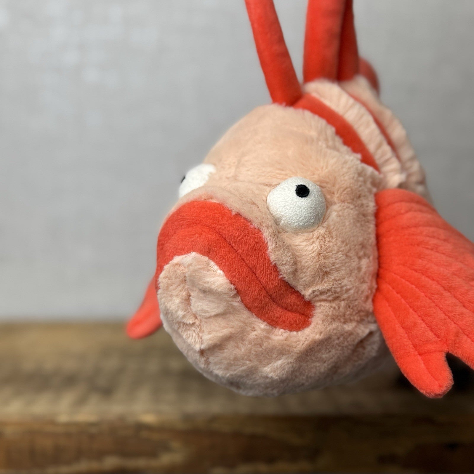 Jellycat Lois Lionfish - Retired Orange Fish Soft Toy Beanie Plush Tropical Fish
