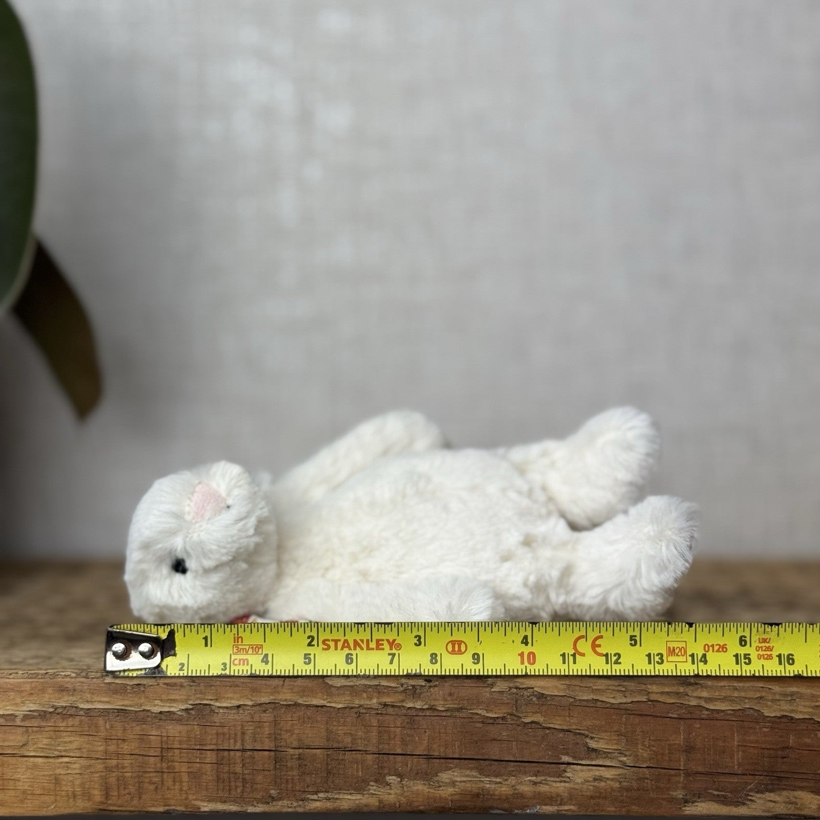 Jellycat Baby Cream Blossom Bashful Bunny - Baby Cream Rabbit New With Tags 5”