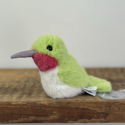 Jellycat Birdling Hummingbird - Small Fluffy Beanie Bird Soft Toy Retired 5"