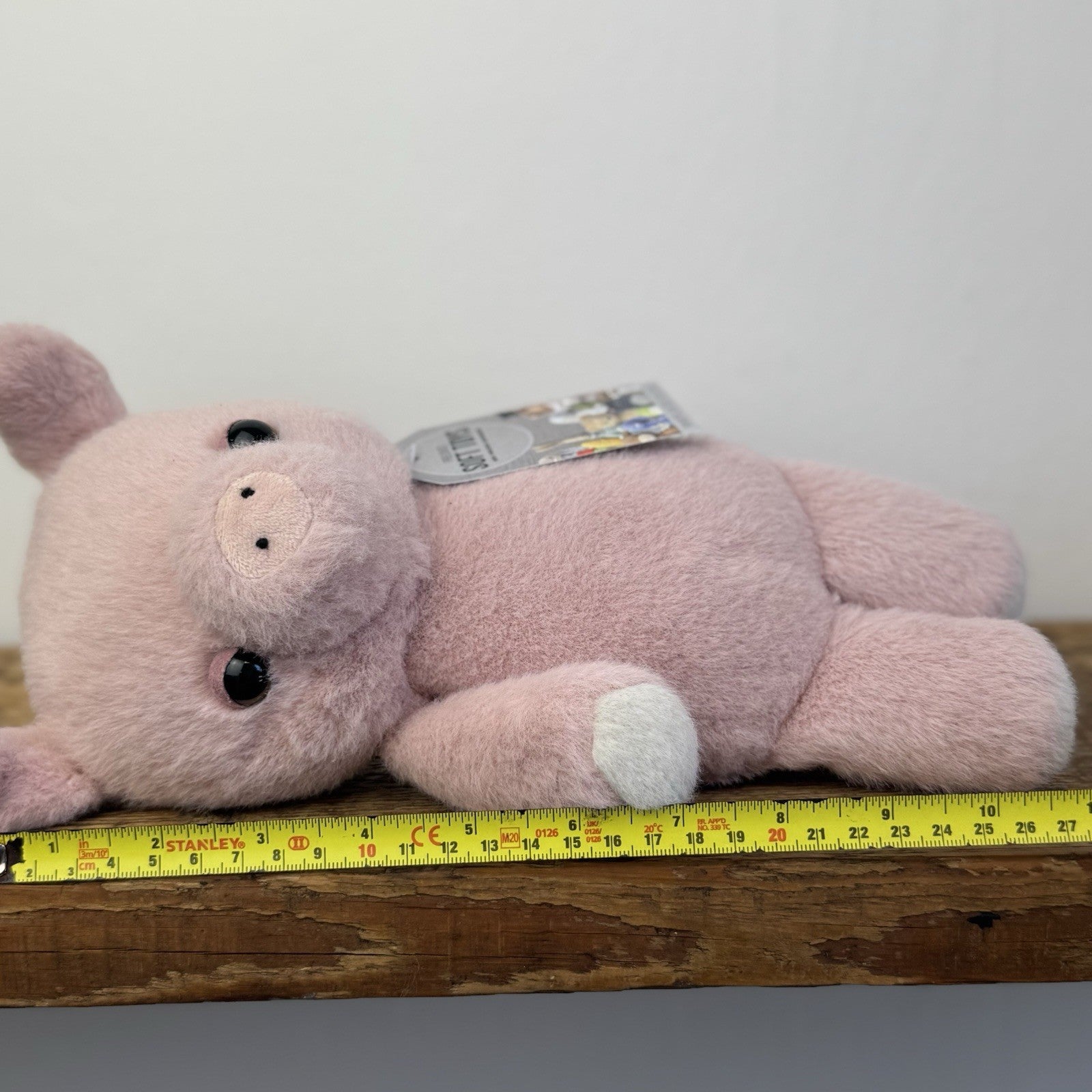 Jellycat Beepi Pig - Medium Fuzzy Piglet Soft Toy Retired Medium NWOT 12"