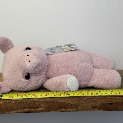 Jellycat Beepi Pig - Medium Fuzzy Piglet Soft Toy Retired Medium NWOT 12"