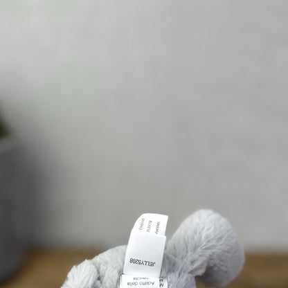 Jellycat Tiny Bashful Silver Blossom - Baby Bunny Miniature Rabbit Grey 5"