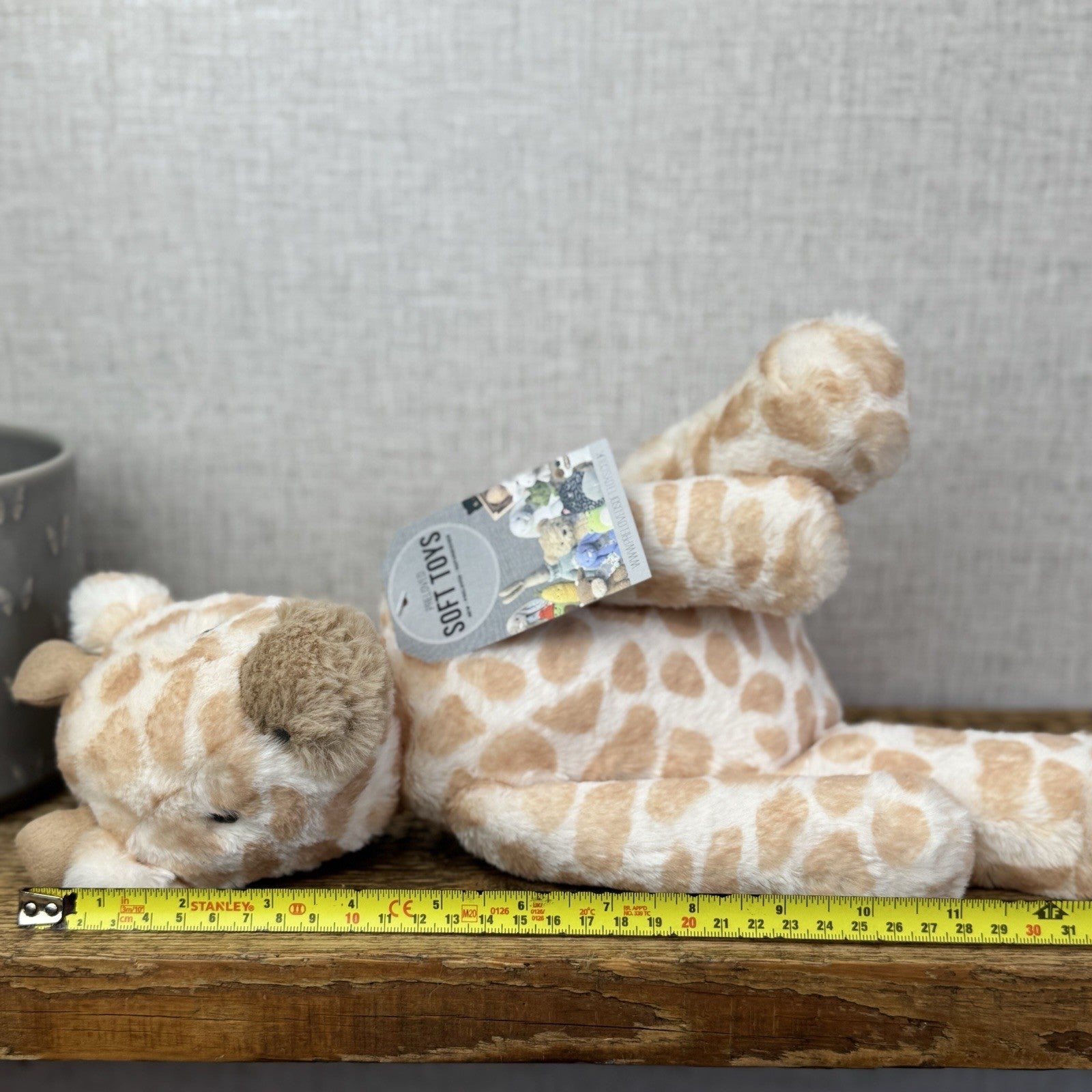 Mamas And Papas Soft Toy Welcome To The World Giraffe 12"