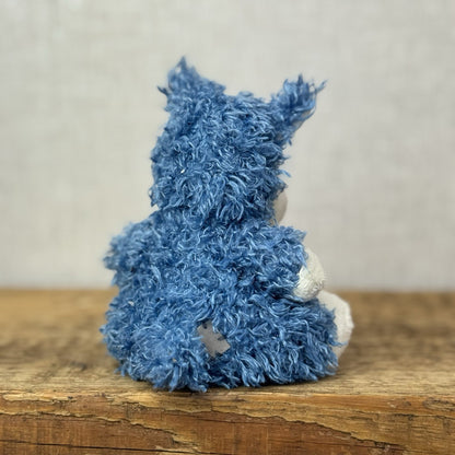 Blue Nose Friends - Kozie Llama - Blue Curly Haired Lllama Mini Beanie NWOT