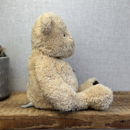 Marks & Spencers Soft Toy - Fluffy Beige Bear My First Sepncer Bear - 0595947