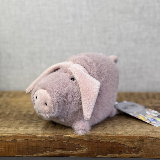 Jellycat Pink Higgledy Piggledy Pig - Pink Fluffy Retired Small Pig Pink Piglet