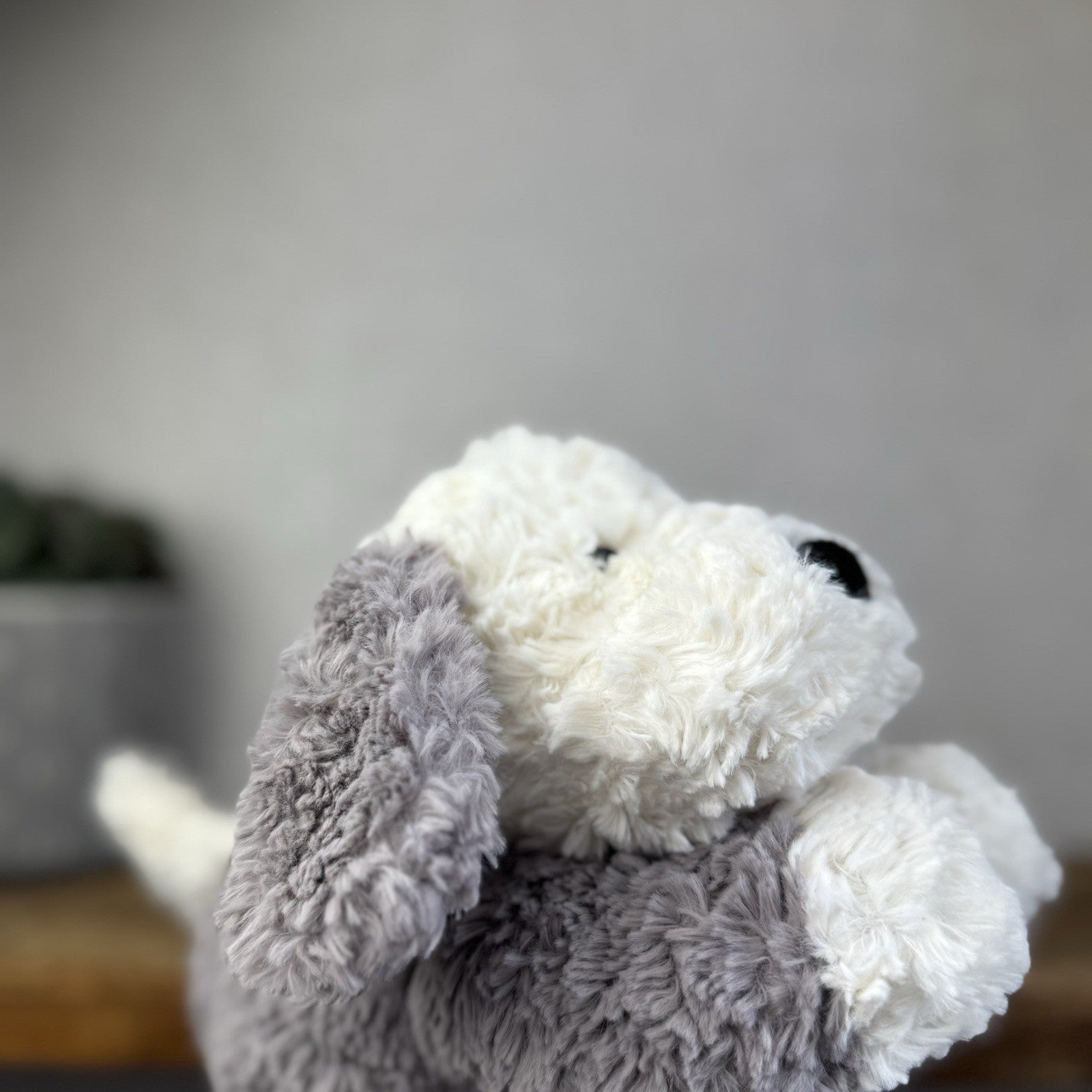Jellycat Tumblie Sheepdog Grey & White Puppy Dog Soft Toy Plush Dog 12" (#4)