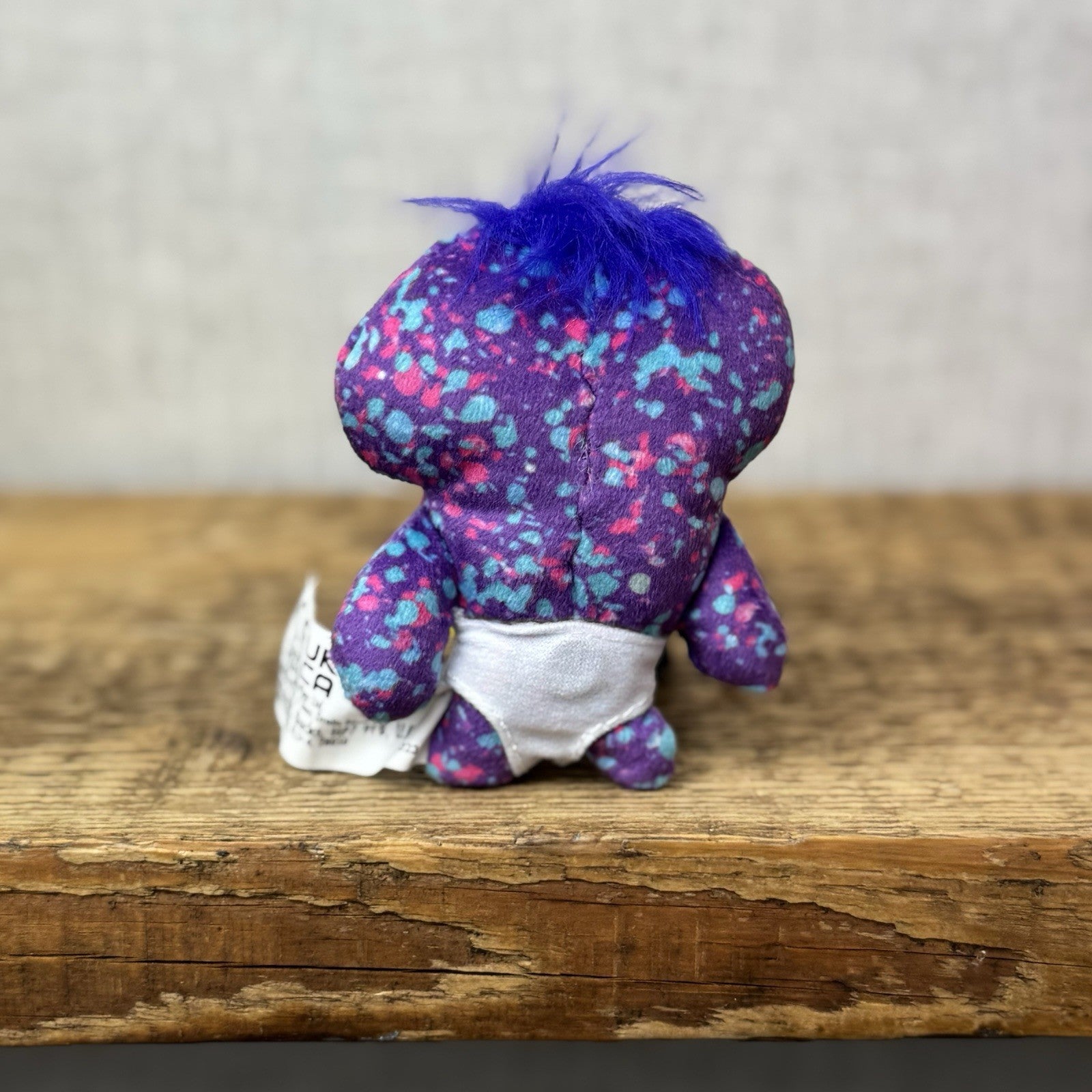 Fuggler Baby Fugg - Series 1 - Spotty Squidge Purple Baby Toy Fuggler Mini 3.5"