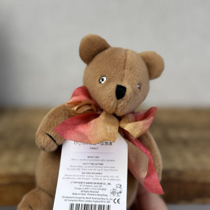 North American Bear Company - Squeek-ums Bear Mini Unique Baby Gift New