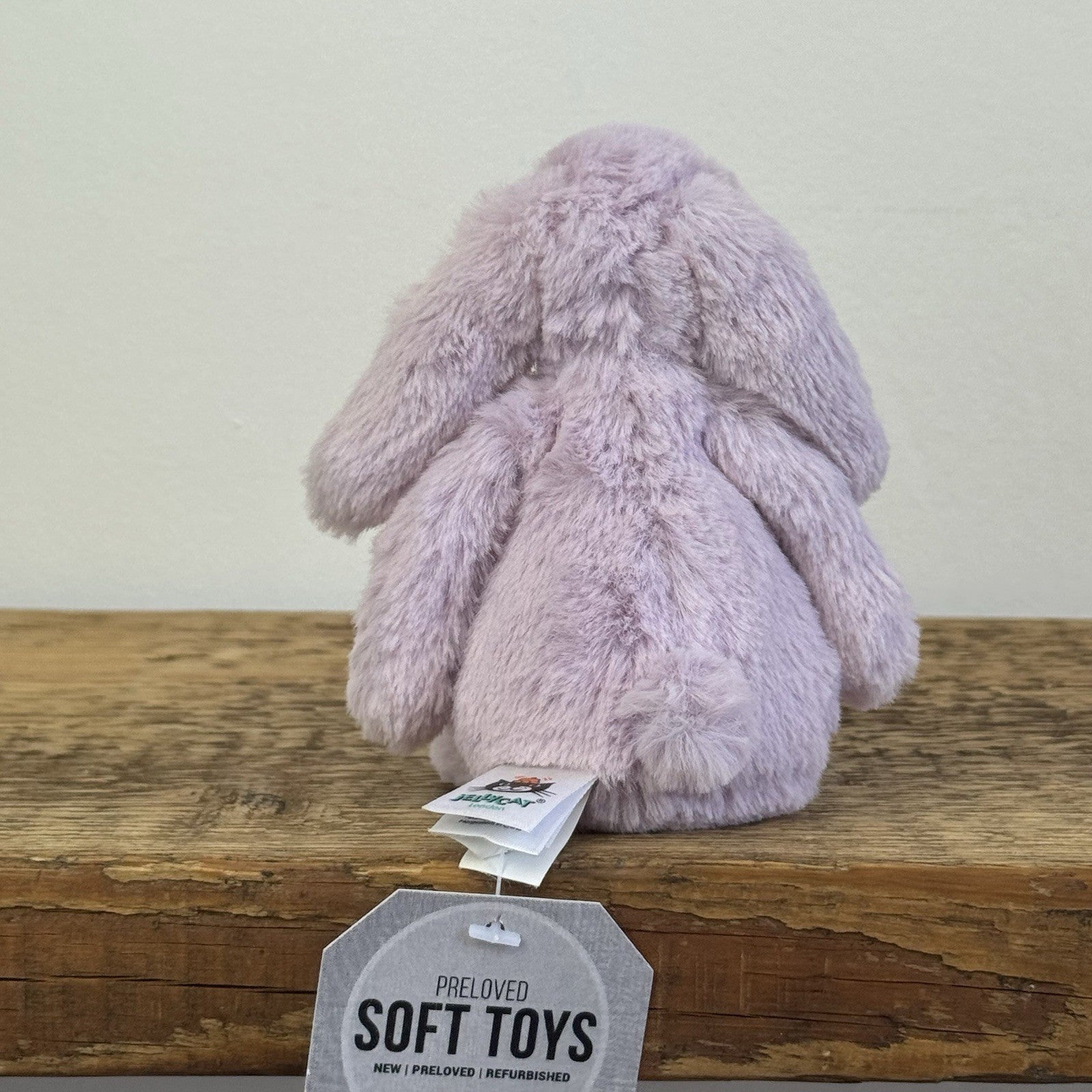Jellycat Tiny Baby Hyacinth - Tiny Bashful Bunny Purple Mini Rabbit Retired 5"