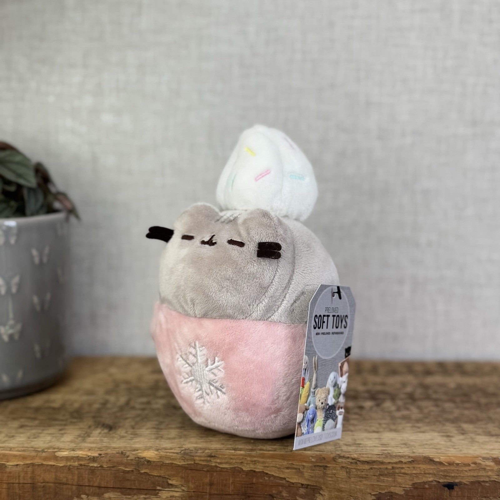 Gund Pusheen Cat - Limited Edition Catpusheeno Plush Soft Toy Retired 5" 