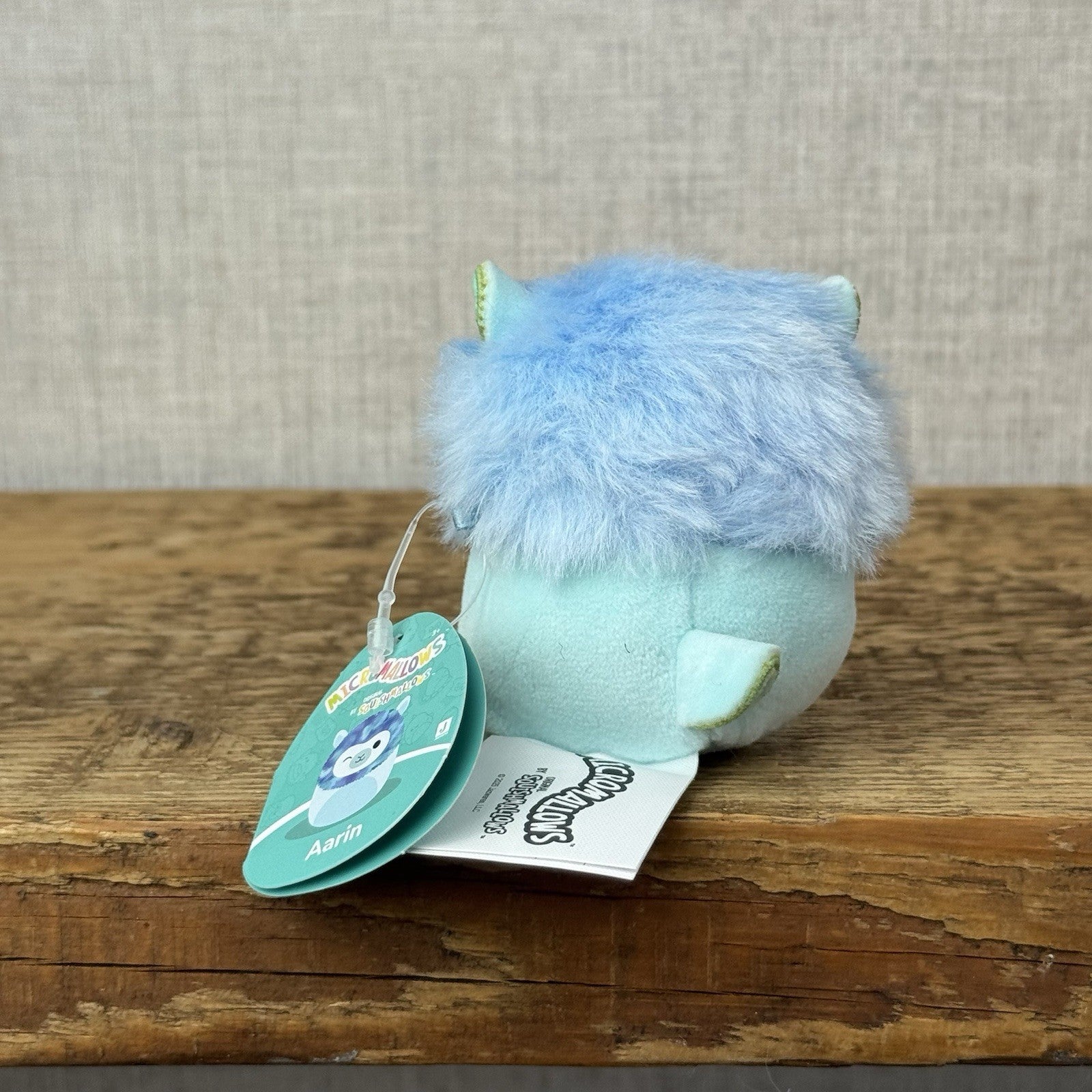 Squishmallow Micromallow - Aarin Blue Alpaca With Tags (Multi Buy Discount)
