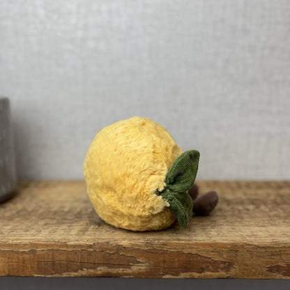 Jellycat Small Amuseable Lemon - Small Lemon With Legs - Food Play Soft Toy 6"