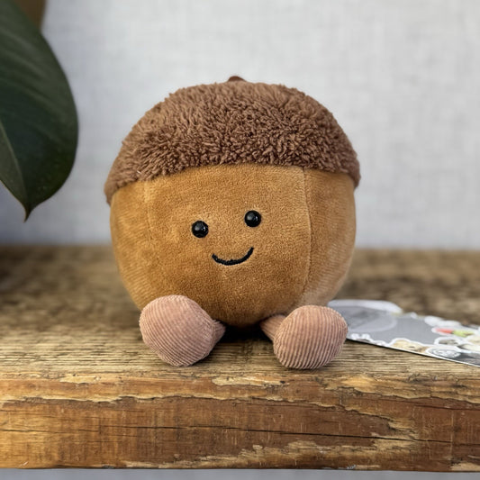 Jellycat Amuseable Acorn - Jellycat Autumn Soft Toy - Acorn Small Jellycat (#4)