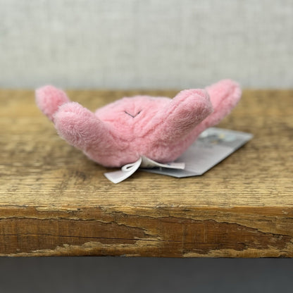 Jellycat Tiny Fluffy Starfish - Pink Starfish Soft Toy Sea Creature Retired NWOT