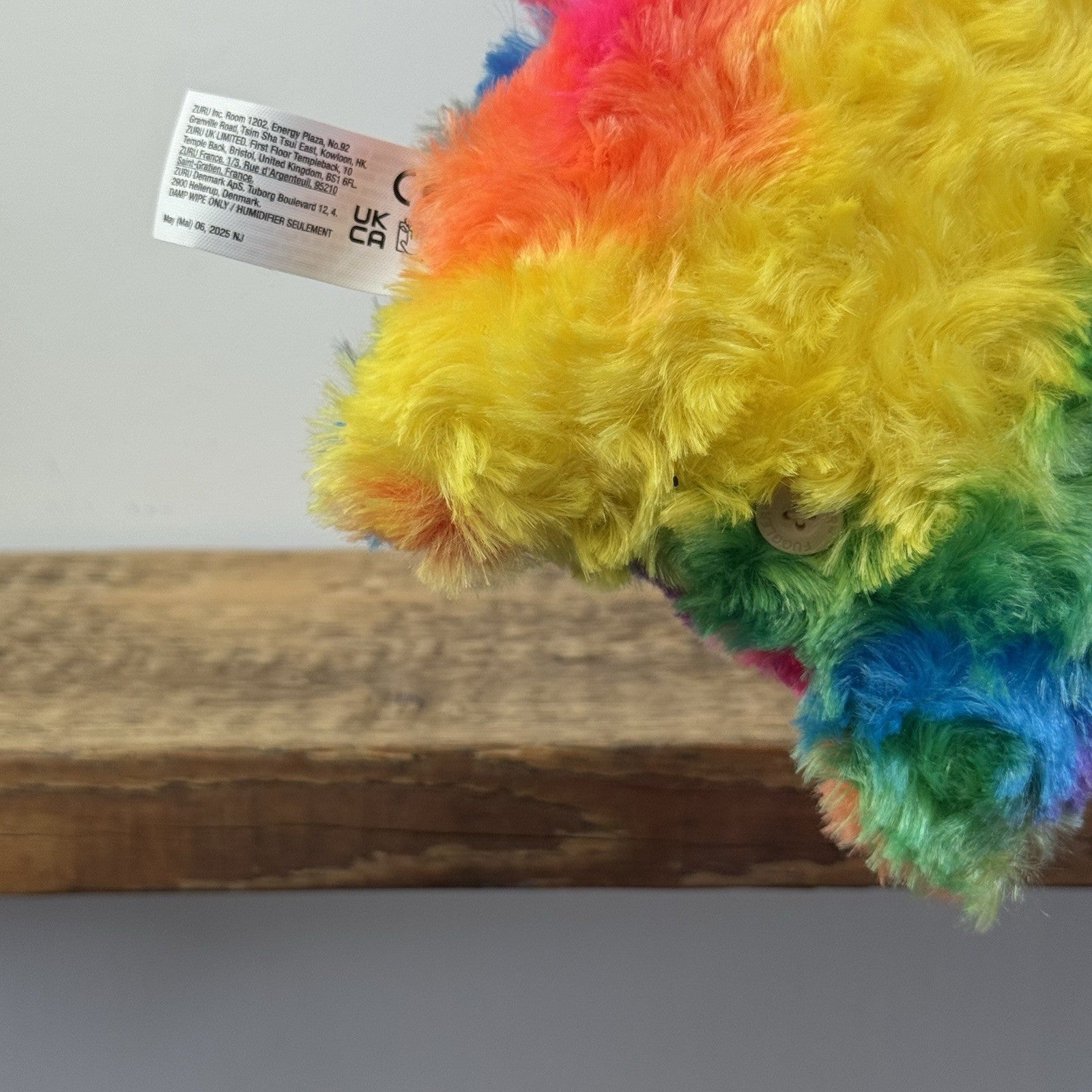 Fuggler Funny Ugly Monster Sir Splodge Alot - Chaos Crew Fluffy Rainbow Fuggler 