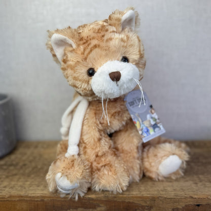 Bukowski Bears - Large Bukowski Great Loki Cat Kitten Large Floppy Ginger Tabby