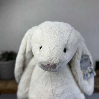 Jellycat Huge Bashful Cream Bunny - Large Off White Bunny - Big Rabbit Toy 50cm