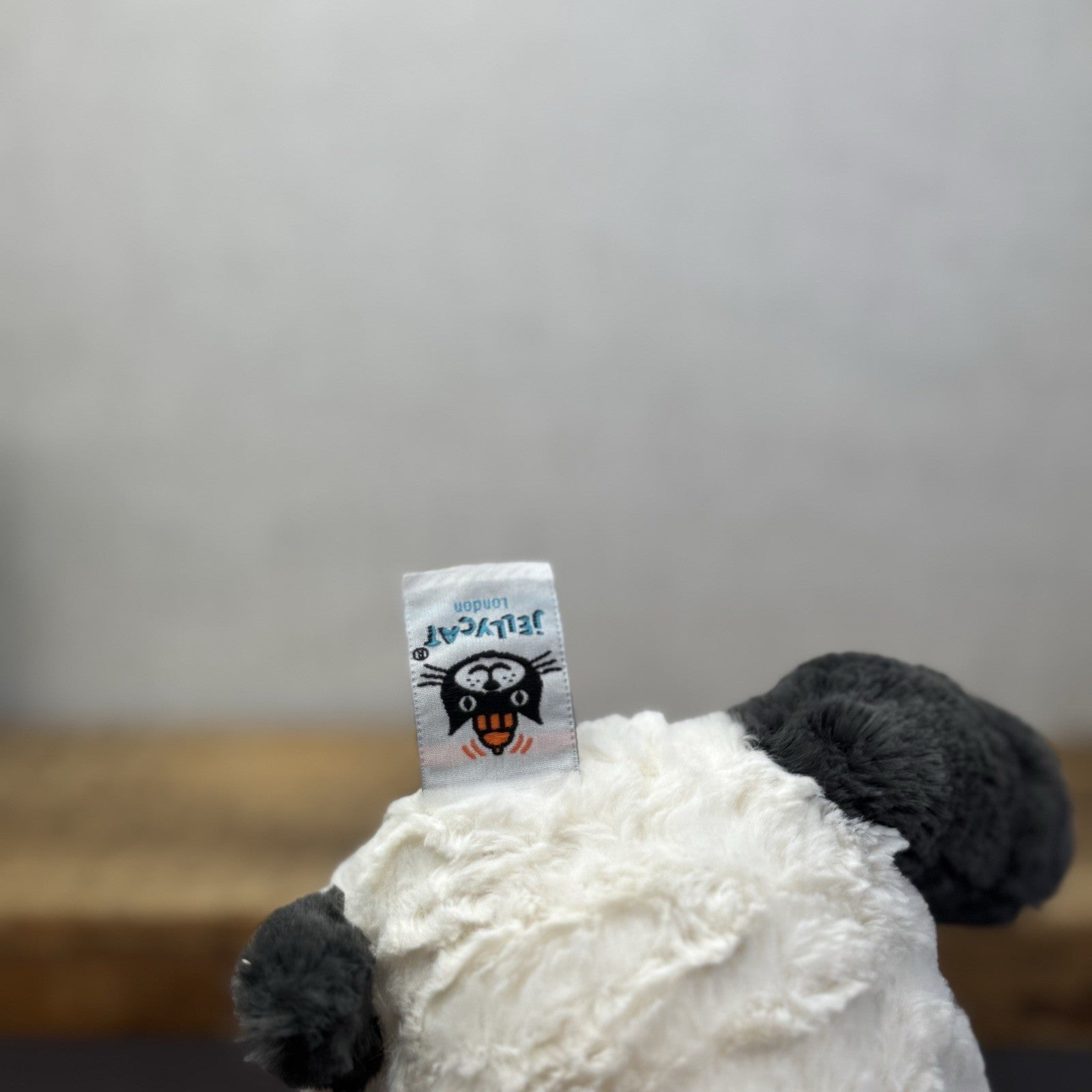 Jellycat Tuffet Panda - Panda Textured Beanie Plush Wild Animal Retired 12" (#2)
