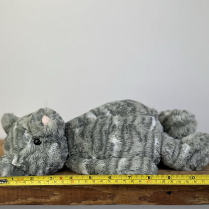 Jellycat Bashful Tabby Kitten - Grey Tabby Cat Soft Toy US Exclusive NWOT 12"