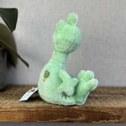 Jellykitten Bing Bong Frog - Soft Toy Frog Vintage Retired With Tags Small 10”