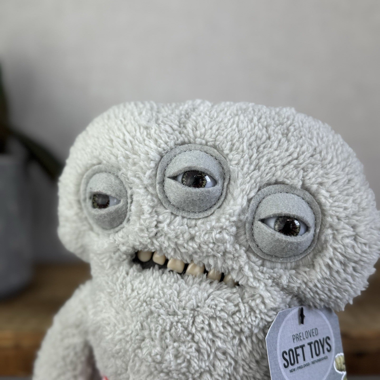Fuggler Budgie Fuggler - Annoyed Alien Heart Underpants 3 eyed Fuggler Cute 9”