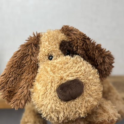 Russ Berrie Vintage Pillow Dog - Cani - Brown Floppy Beanie Dog Retired Rare 16"