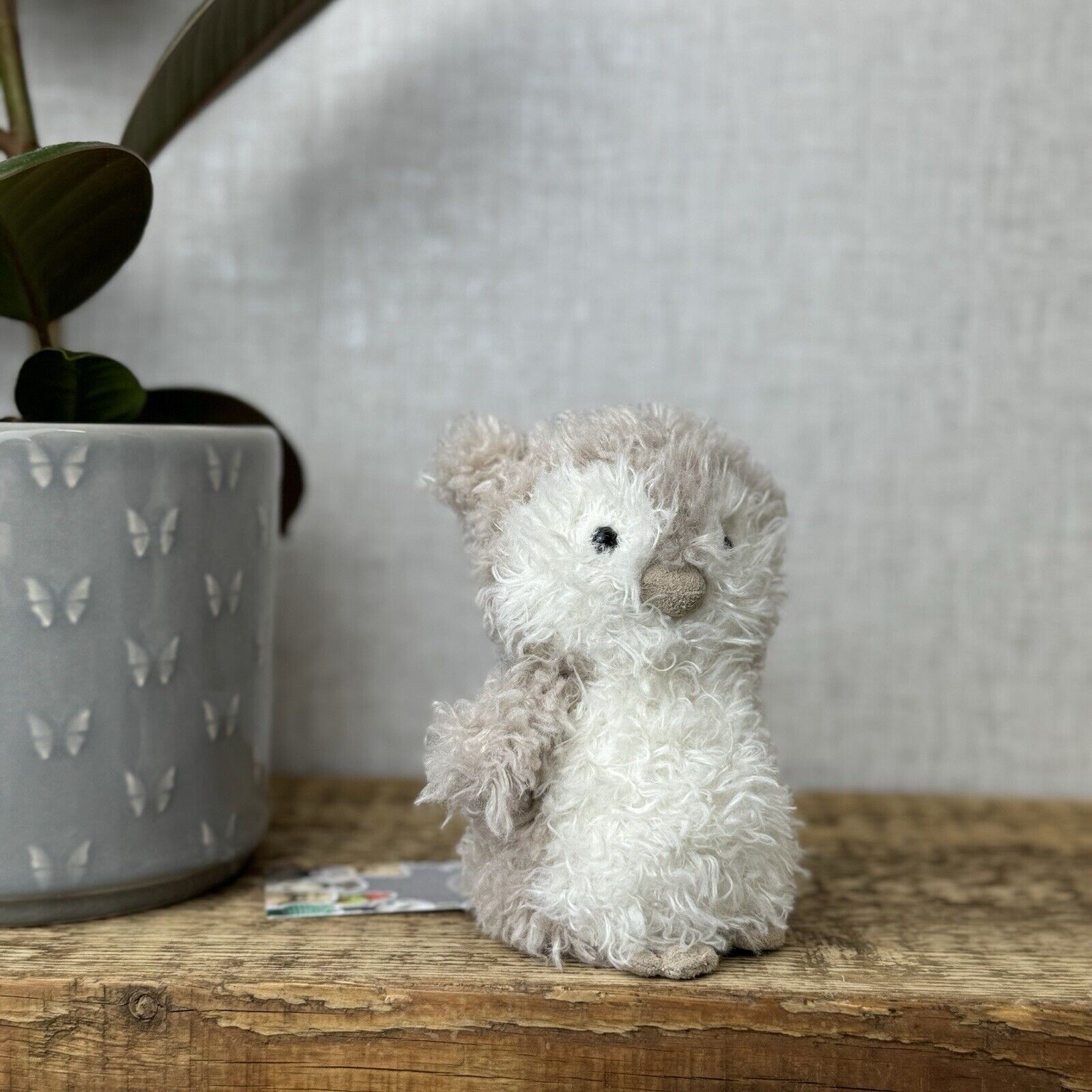 Jellycat Really Little Owl - Tiny Owl Jellycat Soft Toy Beanie Tiny Plush 6"
