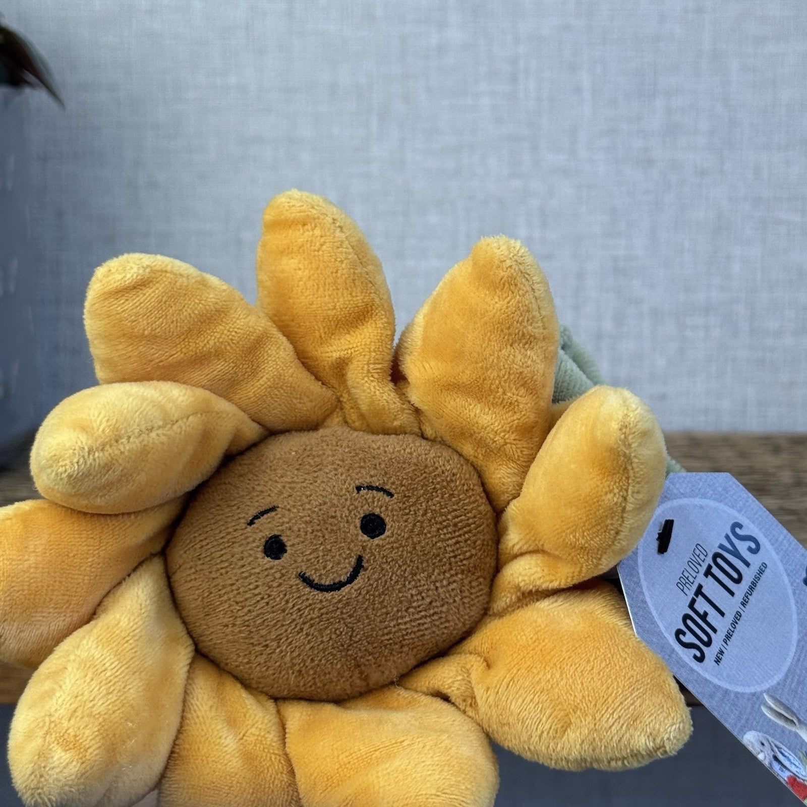 Jellycat Fleury Sunflower Soother - Flower Comfort Blanket Baby Girl Summer Gift