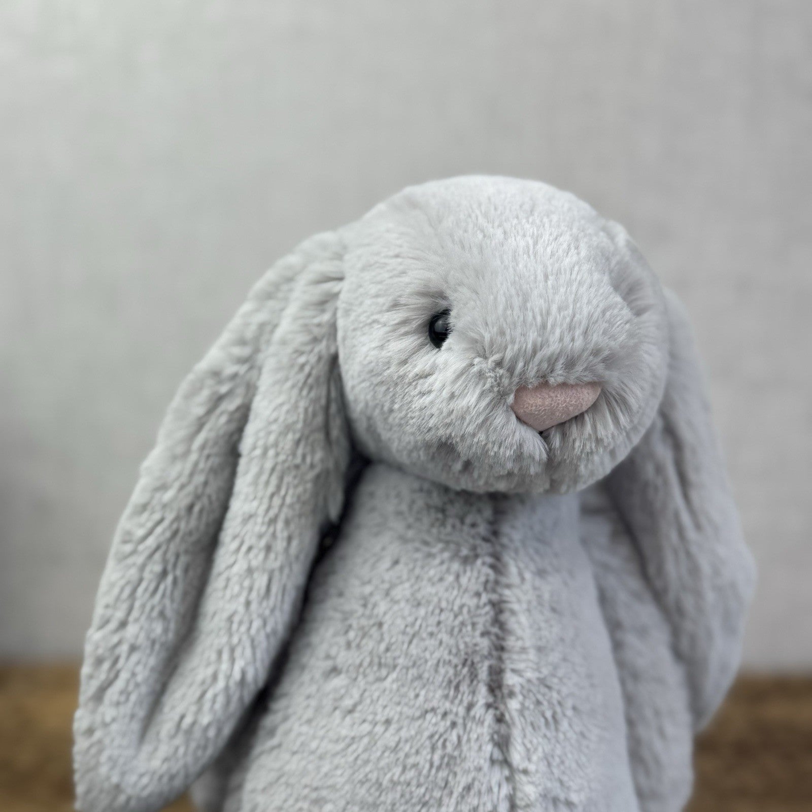 Jellycat The Little White Company Silver Bashful Bunny - New With Tags 12”