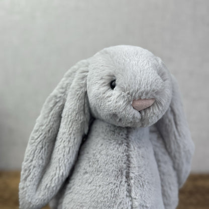 Jellycat The Little White Company Silver Bashful Bunny - New With Tags 12”