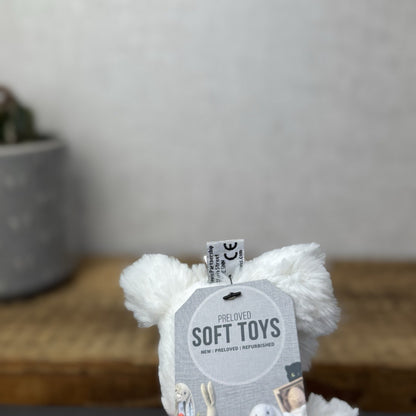 John Lewis Tiny Terrier Christmas Puppy 5” (Jellycat Collaboration) Small Puppy