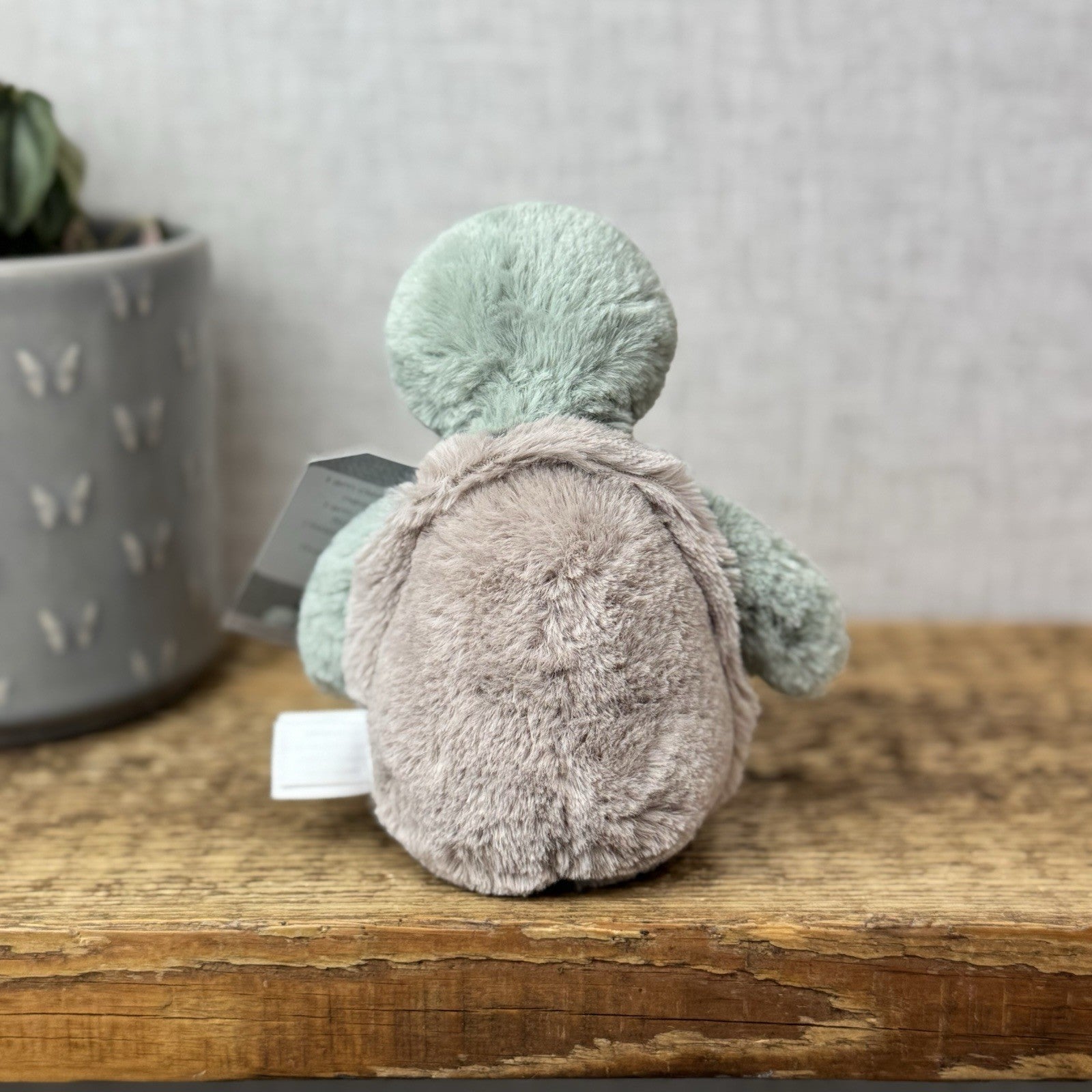 Jellycat Small Bashful Turtle - Small Beanie Light Green Tortoise Retired 8"