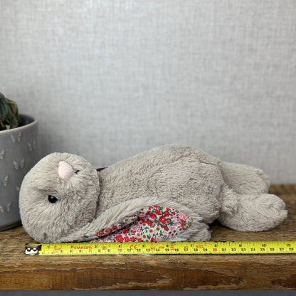 Jellycat Medium Bashful Beige Posy Blossom Bunny - Beige Bunny Floral 12”