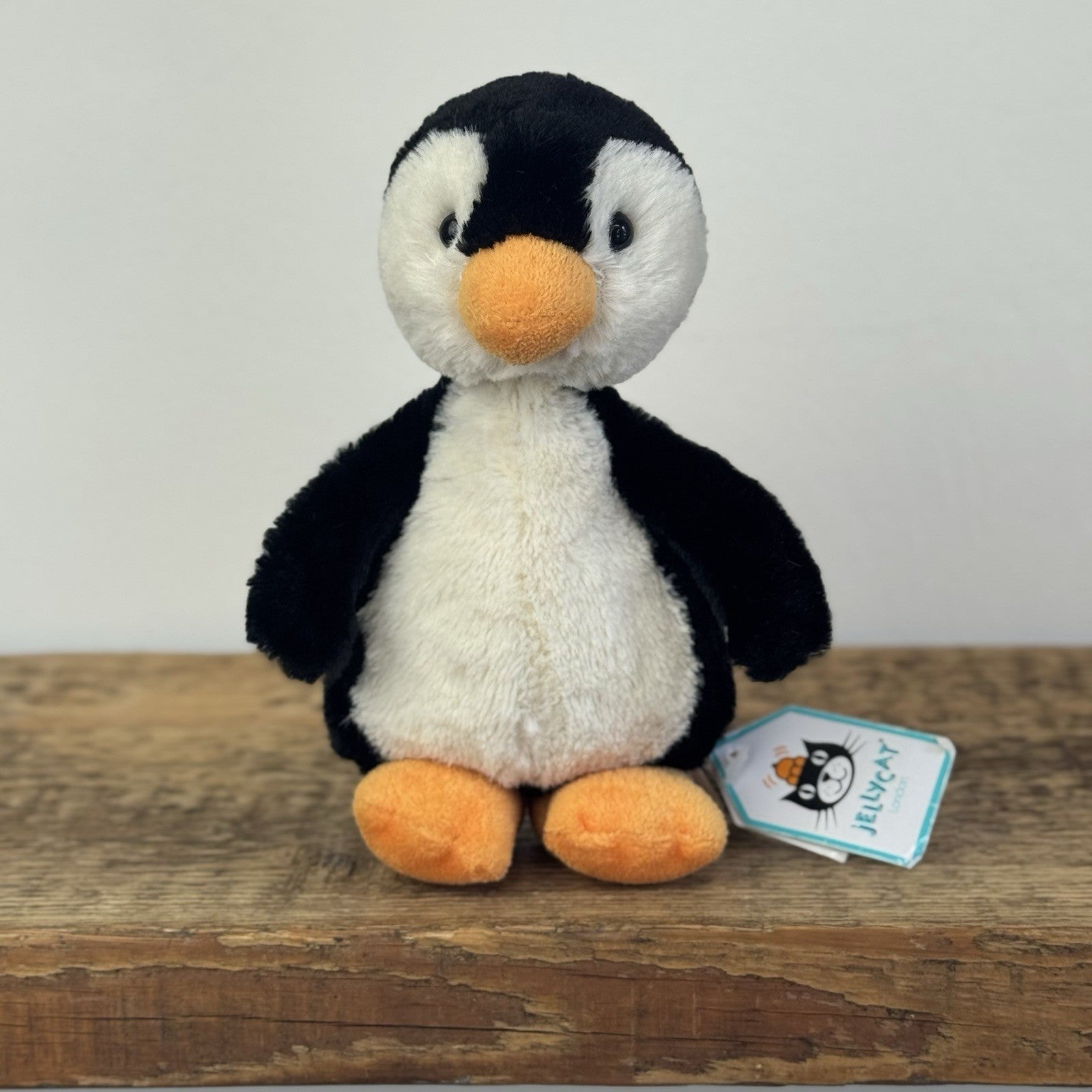 Jellycat Small Bobkin Penguin - Small Penguin Beanie Retired With Tags 6"