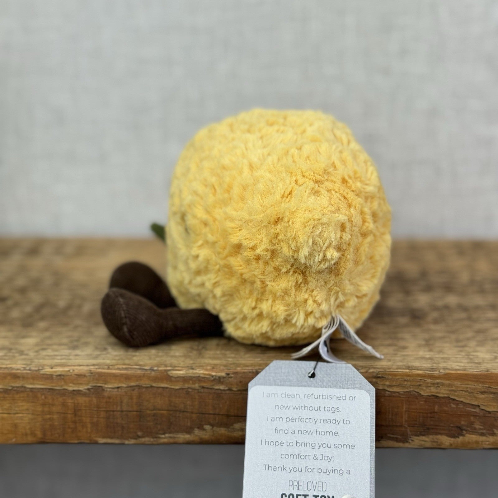 Jellycat Small Amuseable Lemon - Small Lemon With Legs - Food Play Plush (#2)